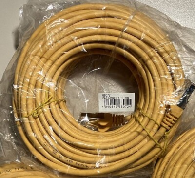 20m Patchkabel, CAT5e, Netzwerkkabel Gigabit Ethernet 2xRJ45 mit S/FTP