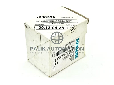 Siemens 3TK2022-6AH2 Miniature contactor, soldering pin connection, 2 NO + 2 NC Screw mount... — General Accessories