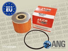 TRIUMPH VITESSE, TR5, TR6 ALCO PAPER ELEMENT OIL FILTER (GFE131, MD037)