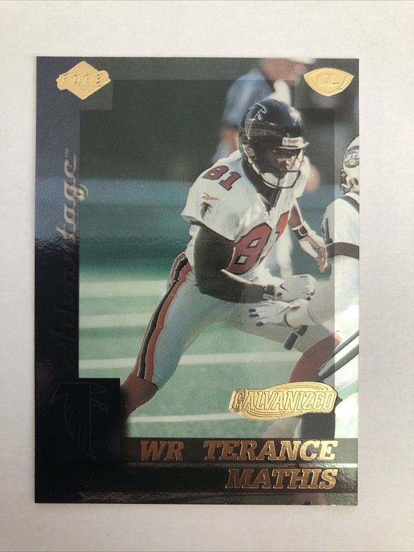 Terance Mathis 1999 Collector's Edge Advantage Galvanized /500 #10