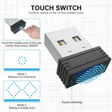 USB Mouse Jiggler Mouse Mover Prevents Screensaver Sleep Standby - Undetectable