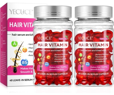 Hair Treatment Serum - Bali Secret Hair Vitamin Oil Capsules: 2 Pack
