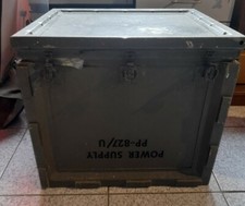 Baule Militare Ferro con 10 Chiusure Ermetiche immergibile in acqua Col.verde