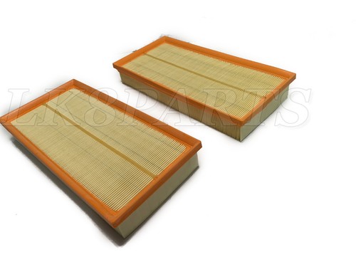 Land Rover Range LR4 V8 RR Sport AC A/C Air Cleaner Element Filter Set x2 New - Afbeelding 1 van 6