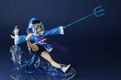 GK Hololive EN Gawr Gura VTuber Unpainted Resin Figure Model Kits