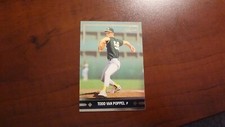 1991 GOLD LEAF ROOKIES # BC9 TODD VAN POPPEL  BASEBALL CARD