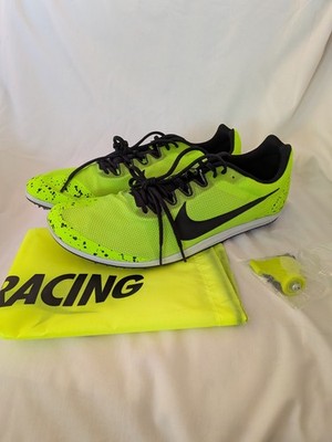 Nike Zoom Rival Distance D 10 Track Spikes Men's Size 14- Shoes, Box Spikes, Bag