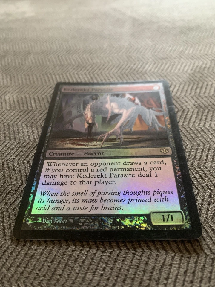 Kederekt Parasite Conflux Foil Rare Creature MTG Magic The Gathering - Image 3 of 4