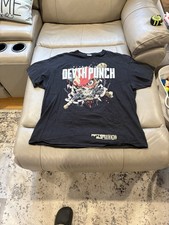 Five Finger Death Punch Afterlife Concert Tour Metal Rock T Shirt Black Men's XL