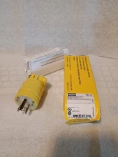 Hubbell Straight Blade Plug 15A 125V  HBL1447