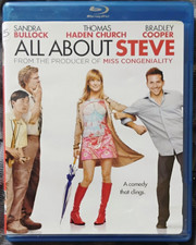 ALL ABOUT STEVE BLURAY SANDRA BULLOCK/BRADLEY COOPER/THOMAS HADEN CHURCH