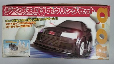ChoroQ Takara Skyline R34GT-R Jumbo Bowling Set Minicar