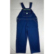 NEW Liberty Bib Overalls Mens 44x30 Blue Excellent Denim Workwear Dungarees