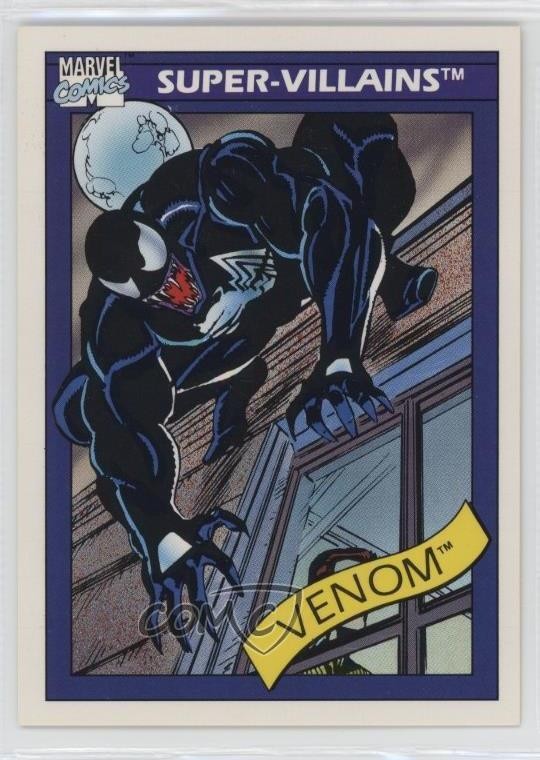 1990 Impel Marvel Universe Super-Villains Venom #73 1p66