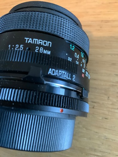 Obiettivo Tamron 28mm f2.5 Bbar Adaptall 2 non testato ottime condizioni - Foto 2 di 12