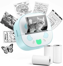 Sticker Printer - Portable Bluetooth Thermal Sticker Maker for iPhone & Android
