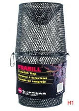 Frabill 1272 Crawfish Torpedo Trap Black Vinyl Dipped Steel Mesh NEW Pack Of 4