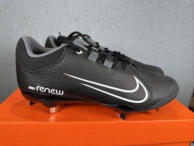 Nike Hyperdiamond 4 Pro Softball Metal Cleats Black White CZ5920-005 Size 9.5