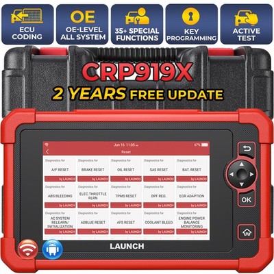 LAUNCH X431 CRP919X PRO Profi KFZ OBD2 Diagnosegerät ALLE SYSTEM ECU KEY Coding