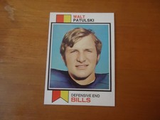 1973 Topps Football Walt Patulski Card # 293 Buffalo Bills Near Mint