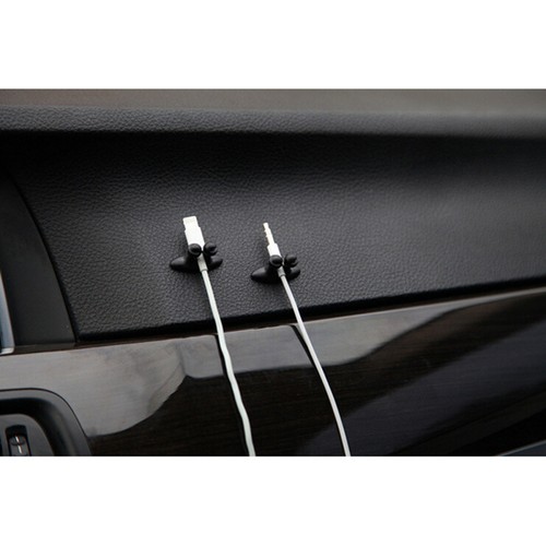 8 Pcs Car Wire Cord Clip Vehicle Wire Clip Charger Mounts Cable Tie Fixer - Afbeelding 4 van 11