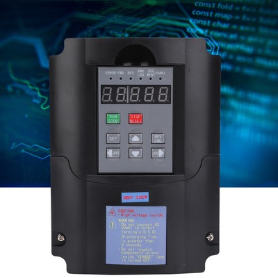 Variable Frequency Inverter 1/3Phase Input AC180-250V 3-Phase Output 3kw