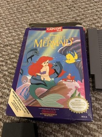 Little Mermaid (Nintendo NES) Complete in Box CIB