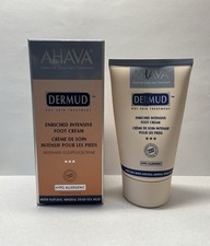 Ahava Dermud Enriched Intensive Foot Cream 4.2 fl oz New in Box Original Formula