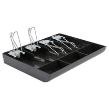 Cash Register Drawer 4 Bill/3 Coin Market Storage Coin Register Cash Money Tr...