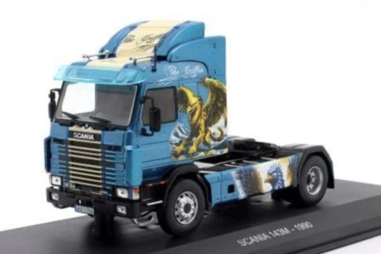ATLAS Camión Hachette 1:43 Scania 143M (1990) - The Griffin