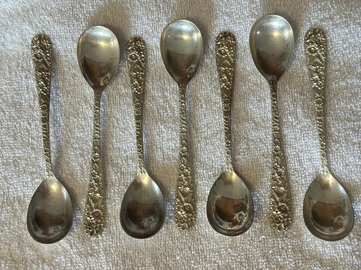Kirk Stieff Repousse Antique US Sterling Silver Spoons for sale | eBay