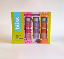 BLISS Serum Set, Youth Got This, Glow  Hydrate, Bright Idea, Anti-Aging, NIB