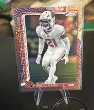 2025 Topps Chrome | #6 Garrett Williams | Football Leather Refractor