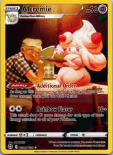 Alcremie Holo Ultra Rare SWSH09: Brilliant Stars Trainer Gallery TG08/TG30 NM