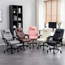Ergonomic Executive Swivel Office Chair Recliner High Back Computer Desk Chair
