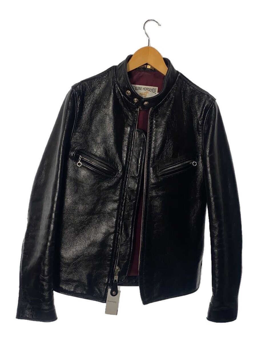 Schott Horse Leather 641XX Single Rider Jacket Black … - Gem
