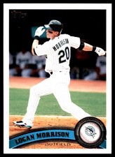 Logan Morrison 2011 Topps #455 Marlins MLB READ FREE SHIPPING AutographDen