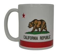 Rogue River Tactical Best Coffee Mug California State Flag Novelty Cup Great ...