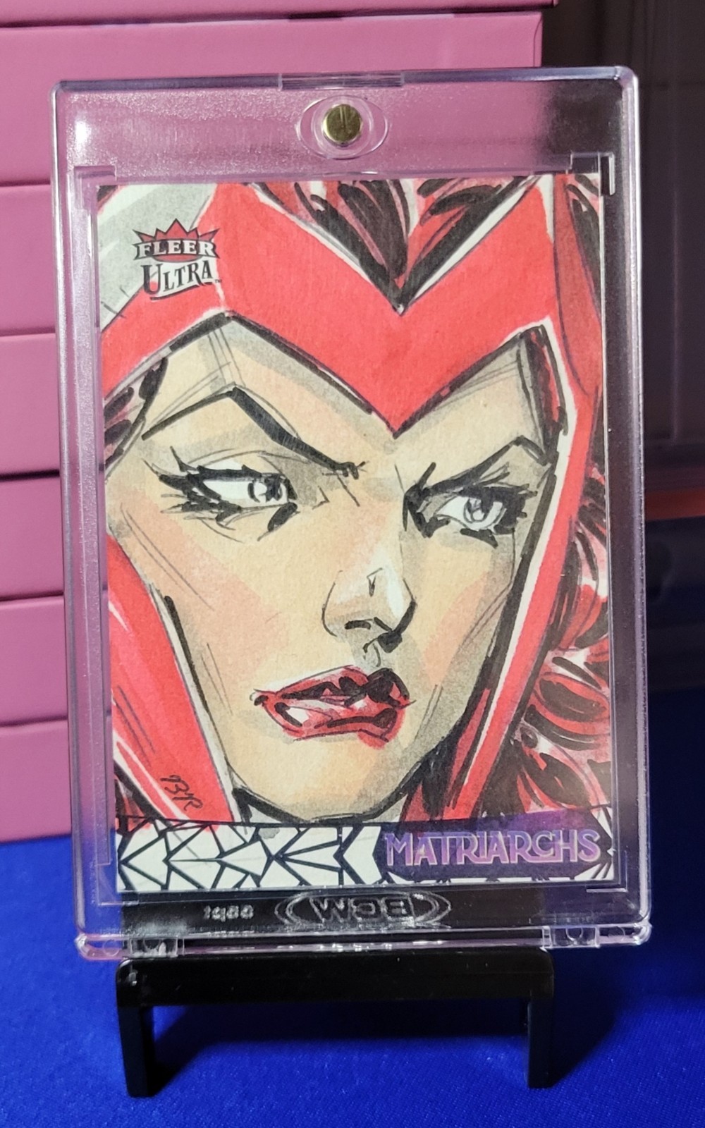 Bete Rodrigues Marvel 2024 Fleer Ultra Matriarchs Sketch Artist trading card — raw and PSA graded price guide