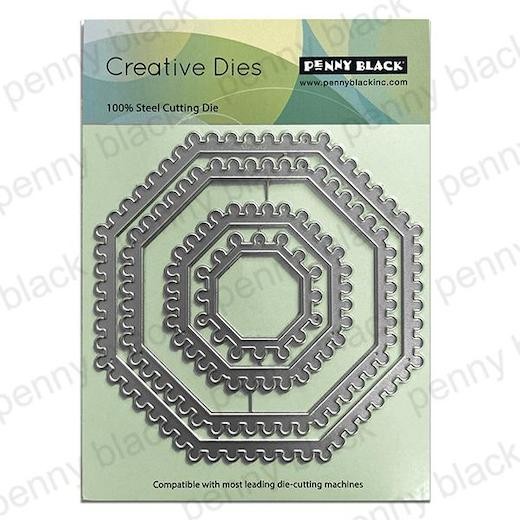 Penny Black Creative Cutting Dies - Adorned 51-922