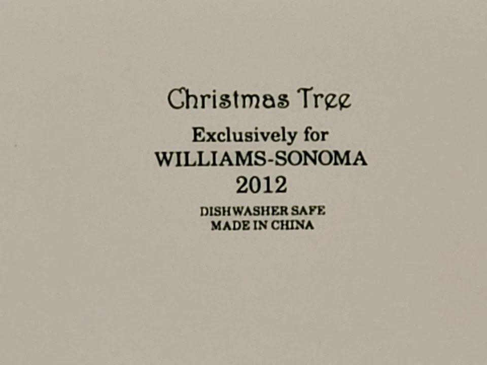 Williams Sonoma ’Twas the Night Before Christmas 18" Tree Platter 2012 – RARE - Image 2 of 4