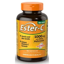 American Health Ester-C with Citrus Bioflavonoids 1,000 mg 90 Caps