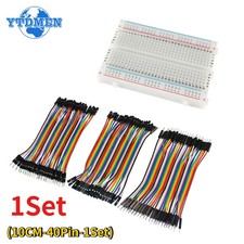 400-Point Breadboard diy Kit with 10CM male to female jumper wires dupont cable