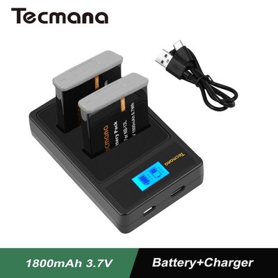 2X 1800mAh Akkus NB-13L + Ladegerät Für Canon PowerShot G5X G7X G9X G1X Mark III