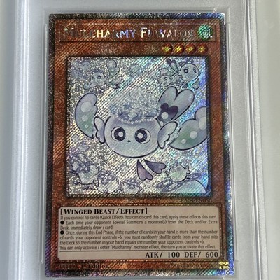 You-Gi-Oh! Mulcharmy Fuwalos Platinum Secret Rare RA04-EN050 PSA 9