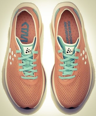 Craft Pacer Laufschuhe , Cliff/Tofu , Gr. 40 3/4