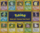 Uncommon/Common Base Set Pokemon Cards! FREE P&P
