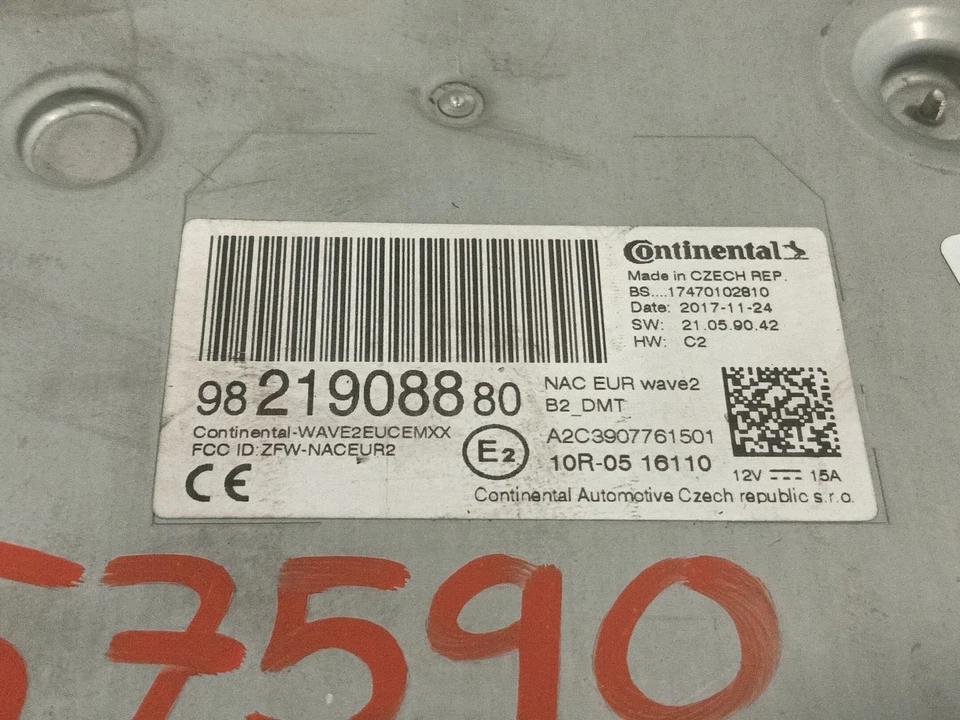 9821908880 SISTEMA AUDIO / RADIO CD / 1192109 PARA PEUGEOT 2008 --.2013-> 1.2 - Imagen 4 de 4