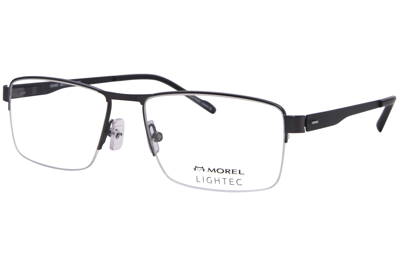 Morel Lightec 30296S SP05 Мужские очки в серой полуободке прямоугольной формы 56 мм 13990₽