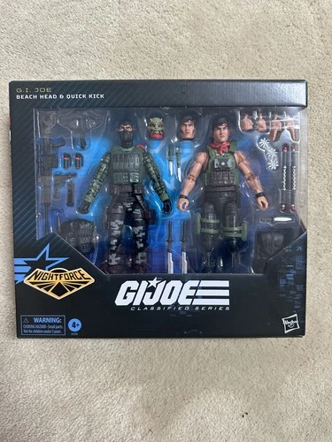 G.I. Joe Classified #164 Night Force BEACH HEAD & QUICK  KICK